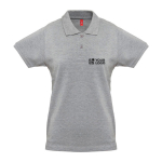 Women's cotton polo shirt, 240 g/m2, THC Monaco main view