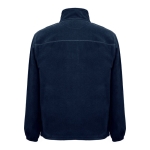 Corporate fleece jacket made of polyester, 300 g/m2, THC Gama dark blue colour second view