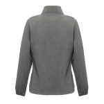 Women's full colour fleece jacket, 300 g/m2, THC Gama dark grey colour second view