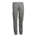 Cotton work trousers with 6 pockets, 240 g/m2, THC Tallinn dark grey colour