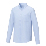 Long-sleeve shirt, cotton and polyester, 130 g/m², Elevate Essentials