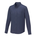 Long-sleeve shirt, cotton and polyester, 130 g/m², Elevate Essentials