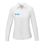 Cotton and polyester women’s shirt, 130 g/m², Elevate Essentials