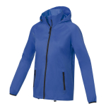 Waterproof women’s jacket, nylon, polyester, 60 g/m², Elevate Essentials royal blue colour