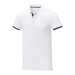 Corporate polo with colour details and cotton, 200 g/m², Elevate Life