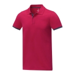 Corporate polo with colour details and cotton, 200 g/m², Elevate Life