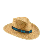 Straw hat made of natural straw for the summer main view