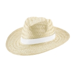 Beachtime straw hat with ribbon