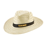 Beachtime straw hat with ribbon image with logo