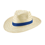 Straw hat with band