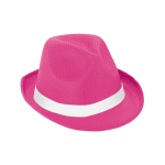 PP hat in assorted colours with included band