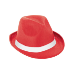 PP hat in assorted colours with included band