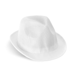 PP hat in assorted colours with included band