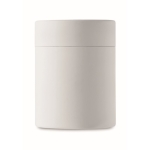 Vanilla-scented candle in a bamboo holder for health salons wood colour sixth view