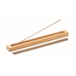 Set of 10 incense sticks with sandwood scent for promotions wood colour