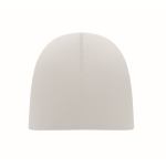 Unisex winter cotton beanie, 190 g/m2 white colour