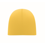 Unisex winter cotton beanie, 190 g/m2 yellow colour