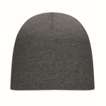 Unisex winter cotton beanie, 190 g/m2 dark grey colour