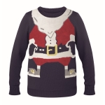 Christmas jumpers in 3 fun designs, blue colour