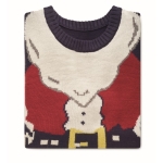 Christmas jumpers in 3 fun designs, blue colour third view