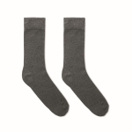 Cotton rich socks with a label dark grey colour second view