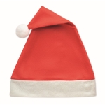 Classic Santa Claus hat made of RPET red colour