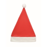 Classic Santa Claus hat made of RPET red colour second view