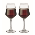 Set of 2 wine glasses, 200 ml transparent colour second view