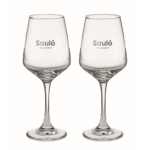 Set of 2 wine glasses, 200 ml transparent colour main view