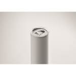 White stainless steel thermal mug, 590 ml white colour third photographic view