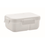 Tupperware made of PP with cutlery, handle and 2 levels, 1 L white colour seventh view