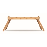 Folding bamboo tray wood colour fourth view