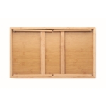 Folding bamboo tray wood colour seventh view