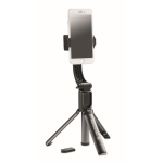 Smartphone stand with tripod for taking photos black colour main view