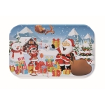 Christmas puzzle for children in metal box, 60 pieces multicolour colour fifth view