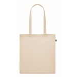 Tote bag made of recycled cotton, 140 g/m2 natural colour