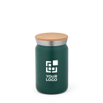 Double-walled insulated mug with cork lid, 350 ml main view