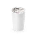 Thermal mug designed for sublimation, 380 ml white colour