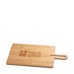 Bamboo chopping and serving board with handle, Tasty main view