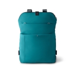 Backpack in petrol blue adjustable, Branve® Rover petrol blue colour third view