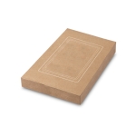 Bamboo snack board for laser engraving, Superior natural colour in box