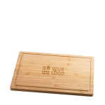 Bamboo snack board for laser engraving, Superior main view