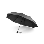 Foldable umbrella in bright colours made from recycled plastic Ø95 black colour