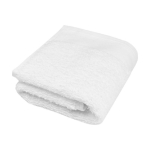 Thick cotton bath towel, 30x50cm, 550 g/m² white colour