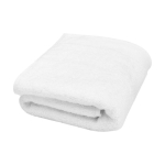 Soft and thick cotton towel, 50x100cm, 550 g/m² white colour