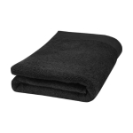 Cotton bath towel, 70x140cm, 550 g/m² black colour