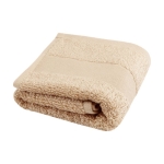 Cotton hand towel, 30x50cm, 450 g/m² in colours beige colour