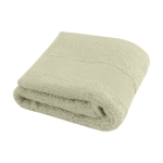 Cotton hand towel, 30x50cm, 450 g/m² in colours light grey colour