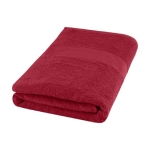 Cotton bath towel, 70x140cm, 450 g/m² red colour