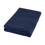 Cotton bath towel, 70x140cm, 450 g/m² navy-blue colour